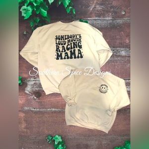 Racing Mama Crewneck